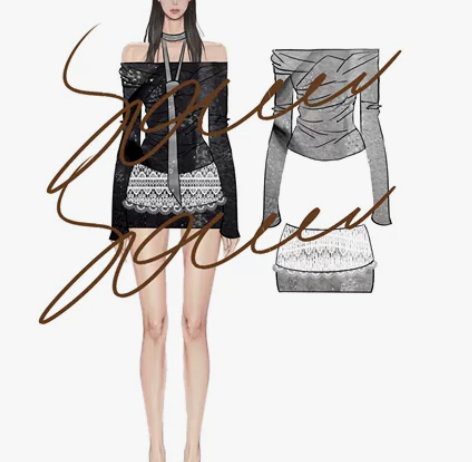 服装设计专业 服装设计稿接单（可品牌合作服...