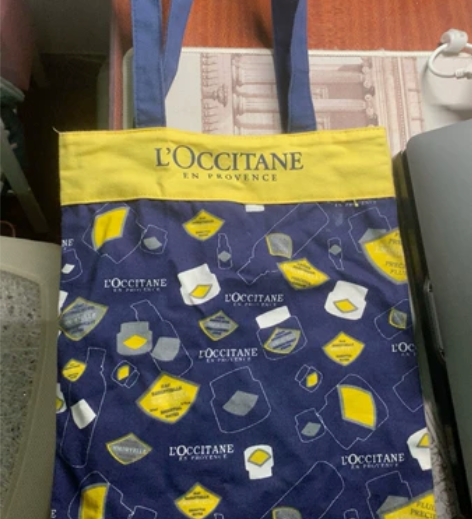 欧舒丹赠品 单肩帆布袋 环保袋 购物袋  ...