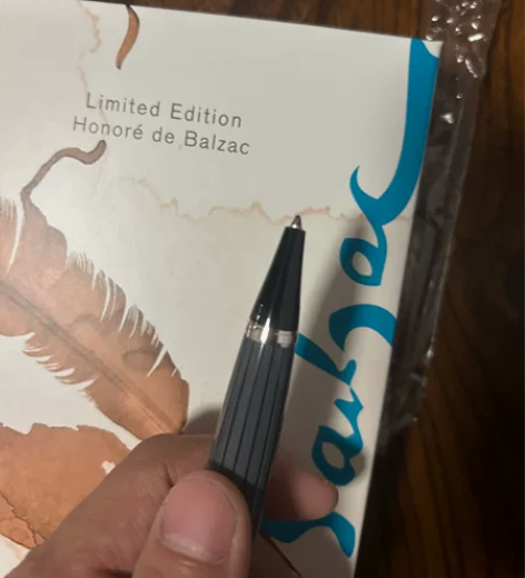 万宝龙大文豪系列巴尔扎克圆珠笔，京东购买全...