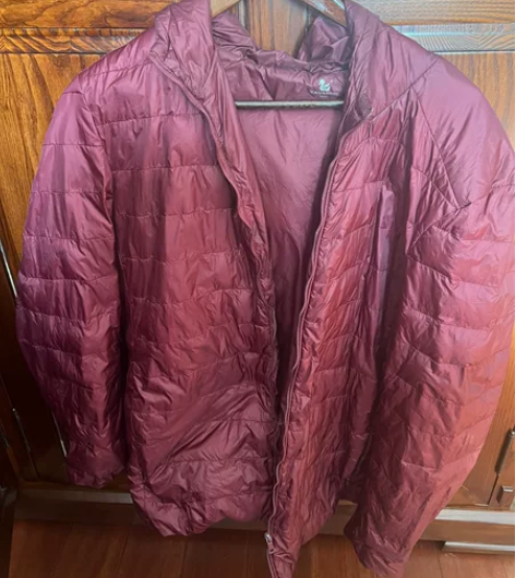 鸭鸭羽绒服180/96适合体重155-17...