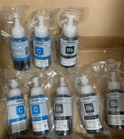 epson爱普生674 673原装拆机墨水...