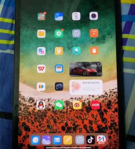 小米5平板 包装壳在家里。22年秋冬买的。...