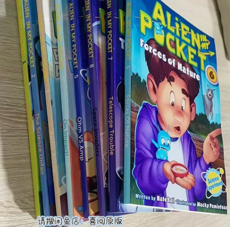 『转』口袋里的外星人英文版8册 Alien...