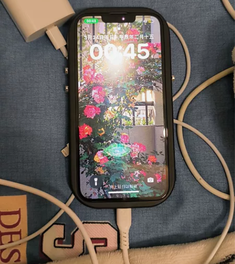 苹果14纯原功能全好,电池100,颜色很新...