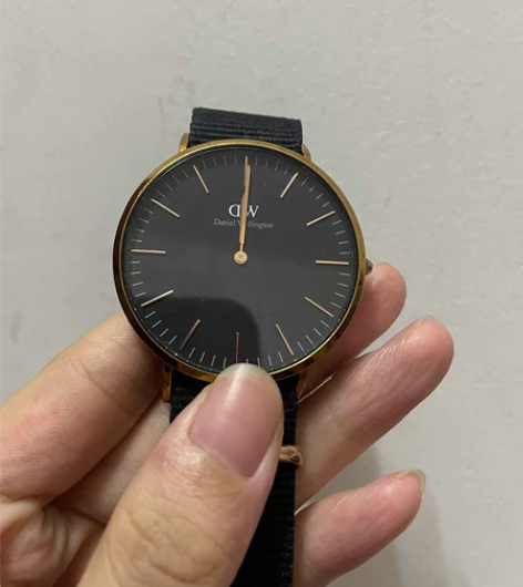 dw手表男 CLASSIC系列经典纯色织纹...