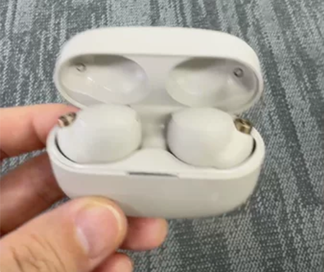 纯自用索尼WF-1000XM4降噪豆 米白...