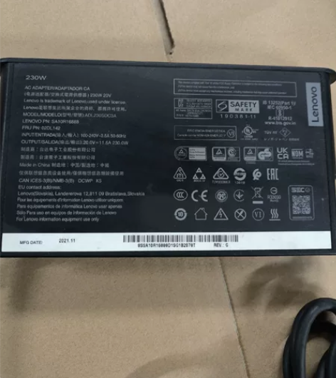 二手联想拯救者230W电源适配器方口带针2...