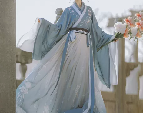 ?新国风古风 桔屿梧桐落汉服女中国风交领大...