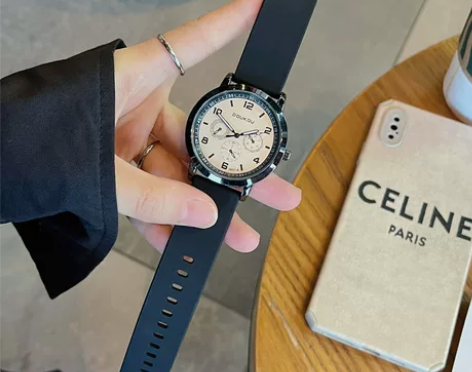 小众设计手表女复古潮流初高中学生简约气质