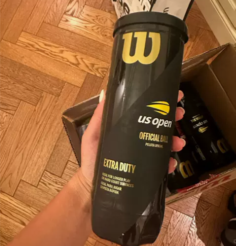 US Open 官网比赛用球 一共22罐未...