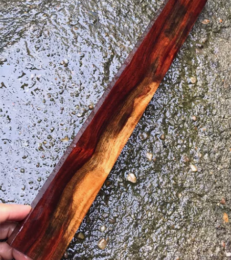 老挝大红酸枝交趾黄檀大镇尺方料原材料 无裂...