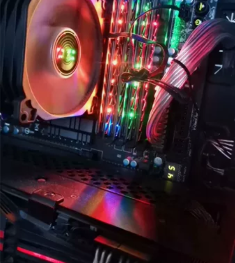 镁光英睿达内存DDR3灯条，频率1866，...