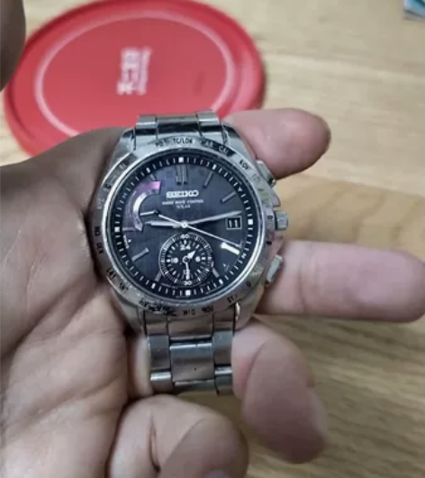 精工光动能  8B54机芯 精工 六局电波...