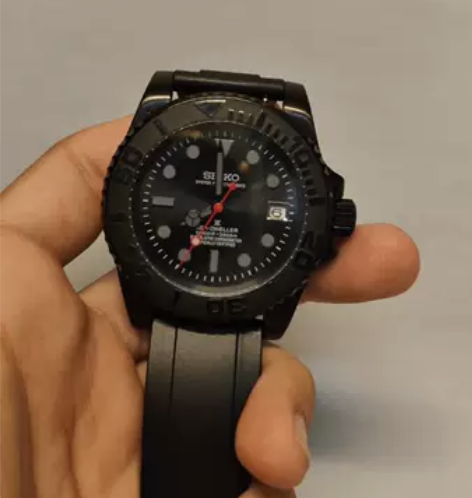 出精工定制改装表 黑武士风格NH30机芯 ...