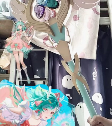 瑶瑶时之祈愿cos服一整套: 包括cos服...