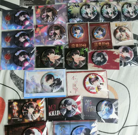 【出，可直拍】李泽言盘，生日吧唧主线吧唧等...