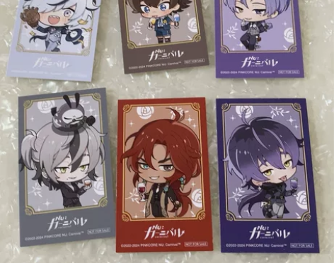 新世界狂欢二周年特典小卡 布儡25 玖夜2...