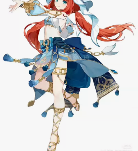 出原神妮露原皮cos从头到脚大全套 衣服s...