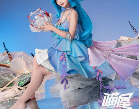 衣服喵屋小铺王者荣耀cosplay 美人鱼...