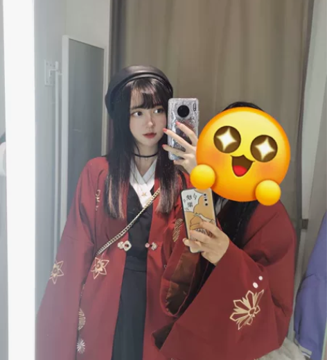 徐娇 织羽集流星花火 全套 汉元素 外套加...