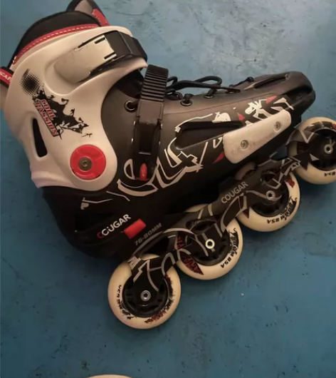 美洲狮 轮滑鞋成人男女大学生溜冰鞋直排轮旱...