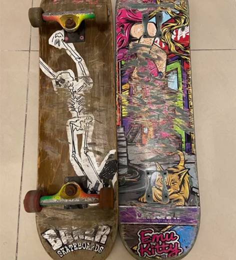 不玩了，通通出，出闲置滑板双翘，专业极限成...