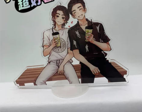 包邮出！15厘米大立牌 全新 双面夹层 可...