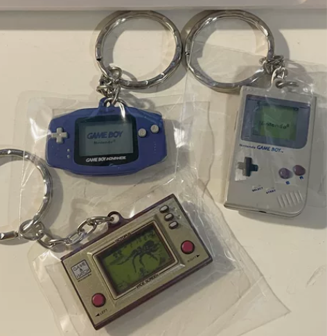 任天堂 Game Boy GBA 钥匙扣 ...