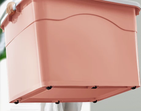 加厚收纳箱塑料特大号滑轮衣服储物箱子清仓桌...