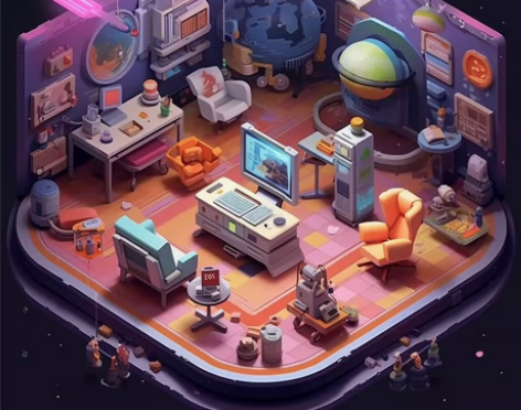 2.5D/建模渲染/3D/专业手绘原创设计...