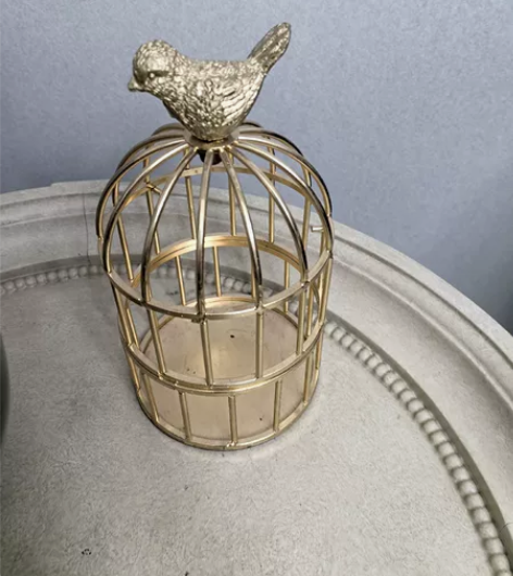 鸟笼美式欧式室内装饰品摆件 家里买来摆，当...