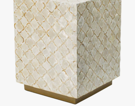 AB越南进口贝壳手工现代轻奢客厅房间沙发边...