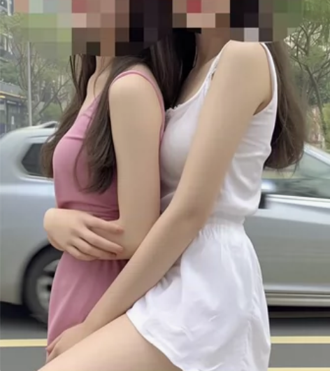 出双胞胎连衣裙，品牌未知，颜色为黑色，款式...