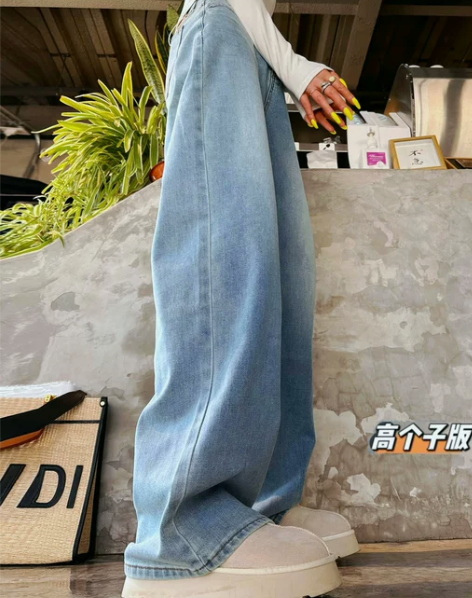 高个子一定要入!!!今年夏季流行的浅色系牛...