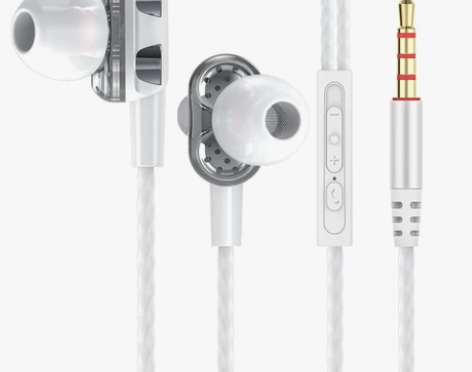 四核双动圈耳机入耳式挂耳手机电脑通用男女…...