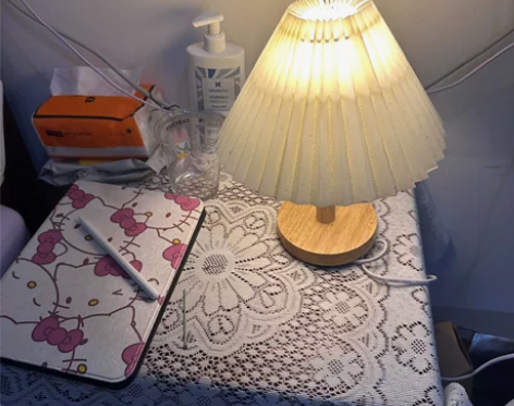 北欧ins风卧室床头灯日式喂奶小夜灯网红灯...