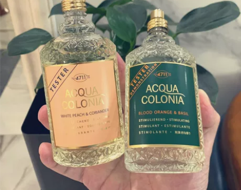 正品 4711血橙与罗勒香水/白桃与香菜E...