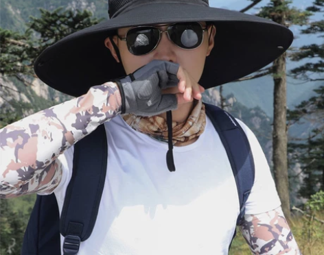 【全新包邮】帽子男夏季大帽檐钓鱼帽防紫外线...