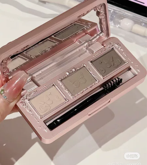 花知晓仲夏夜眉粉01 拿铁棕  全新未拆封...