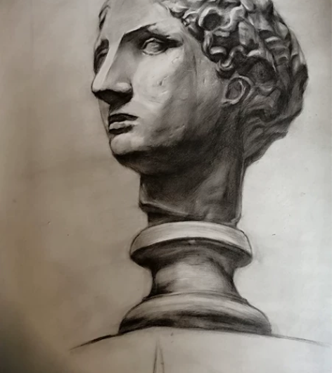 石膏头像 素描画 ,2k,40元 感兴趣的...