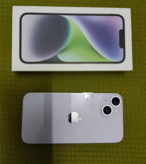 出个人自用机，苹果14  紫色256g  ...