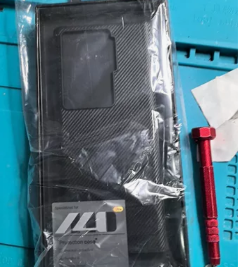 中兴axon40urtra凯夫拉素皮手机壳...