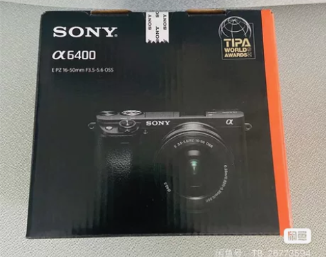 全新国行，索尼 A6400L 套 支持官方...