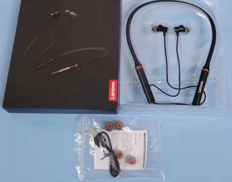 全新的联想HE05X挂脖式蓝牙耳机，蓝牙5...