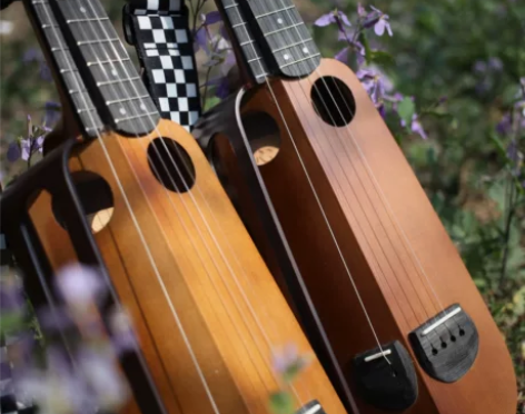 五弦尤克里里，碳纤维，钟先生手工制作，