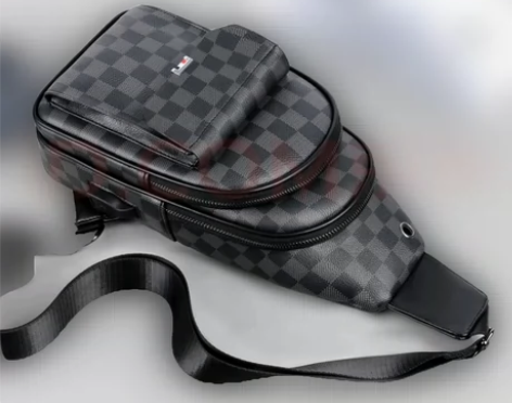 犀统（XITonG）胸包男新款潮流斜挎包休...