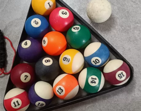 39包邮一盒台球 球大小5.72图片实物拍...