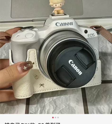 ?全新佳能r50+日版单机身，全套(包括盒...