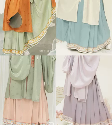 兰若庭初霁马面蓝色/黄色/粉色/白色/绿色...