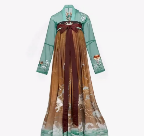 都城南庄汉服,无妄海齐胸l码,穿一洗一,裙...